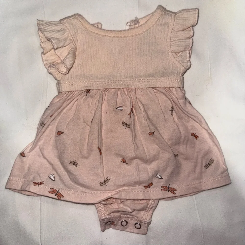 Pink Ruffled Baby Dress - Picture 1 of 3